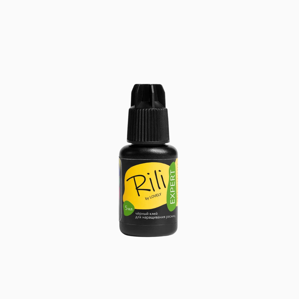 דבק Rili Expert להלחמת ריסים 5 מ״ל מהיר 0.5–1 שנ׳