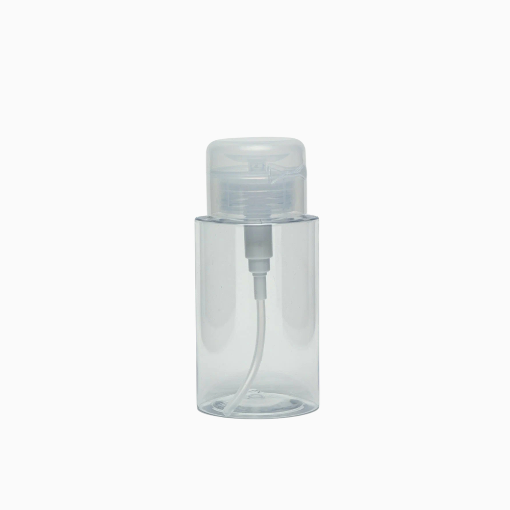 בקבוק משאבה שקוף 150 מ״ל לעמדת עבודה