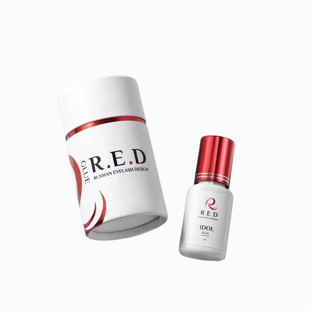 R.E.D Idol Glue 5ml professional eyelash extension adhesive with red cap