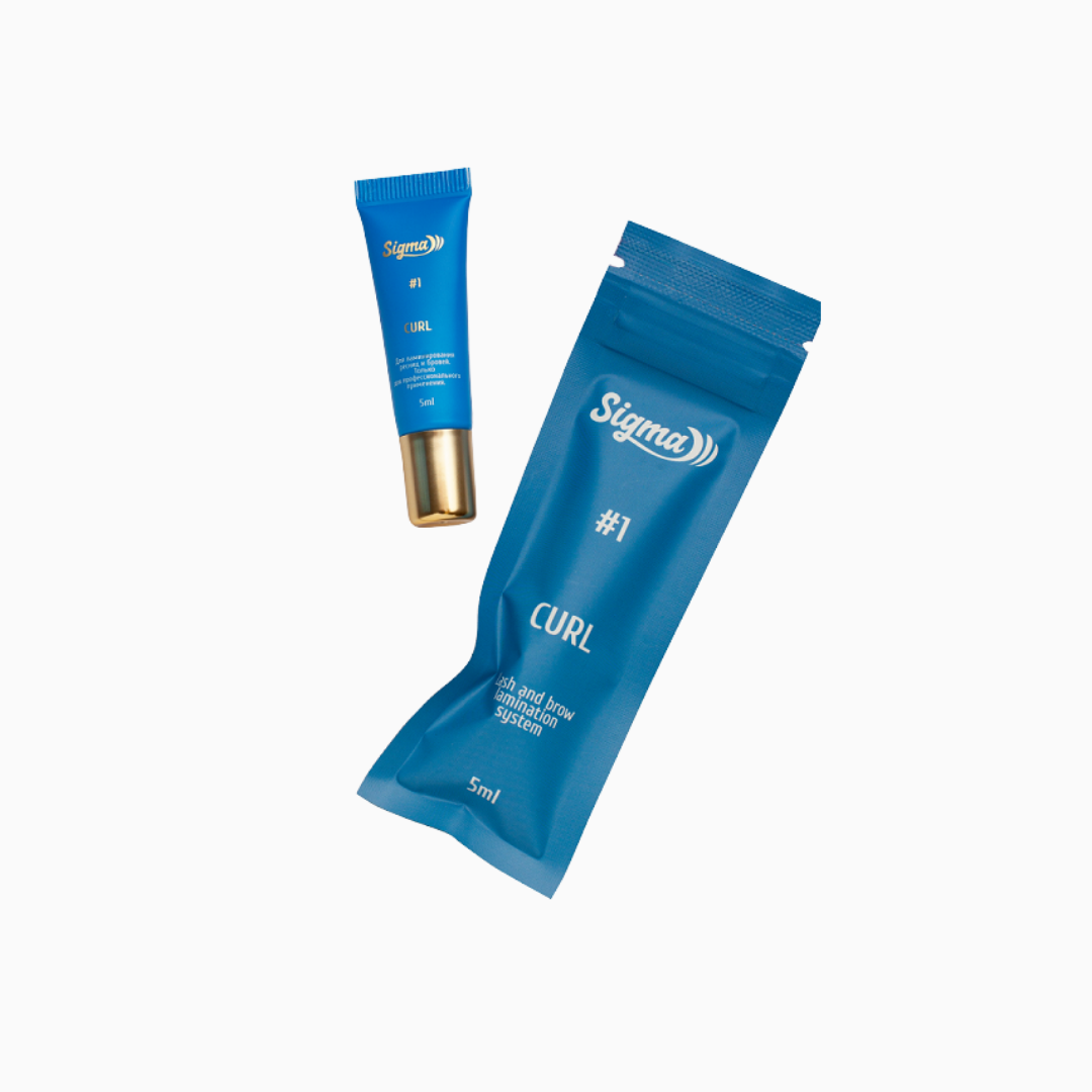 Sigma №1 CURL להרמת ריסים ולמינציית גבות שלב ראשון 5 מ״ל