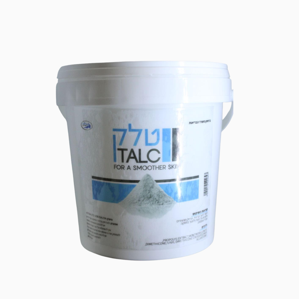 אבקת טלק מקצועית בדלי 800 גרם