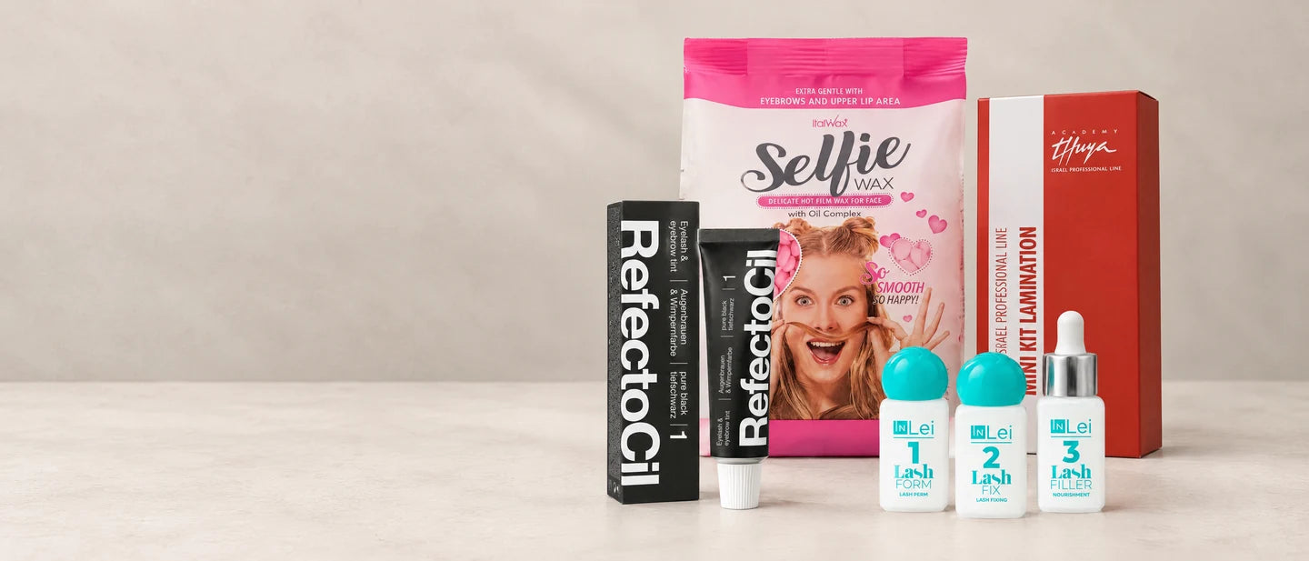 שעוות ItalWax Selfie, ערכת Thuya, מוצרי InLei וצבע RefectoCil
