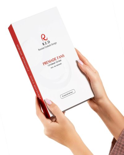ריסים שחורים של RED (בוצ’קים מוכנים) 2D, 3D