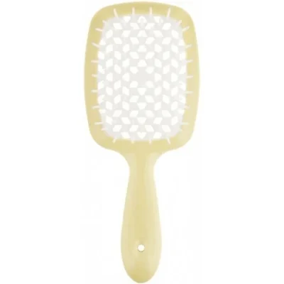 Janeke Superbrush Small Yellow with white
