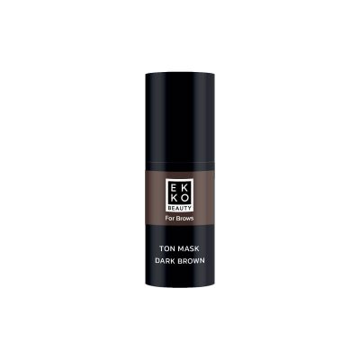 Тонирующая маска для бровей Темно-коричневая Ekko Beauty 10 мл