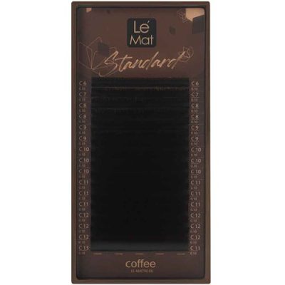 ריסים Le Mat חומים Arabica Standard Coffee C+