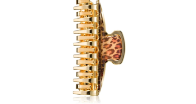 Janeke Hair-Clip Leopard 9,5×3,5cm